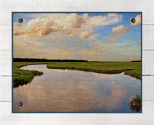 Load image into Gallery viewer, Marsh And Sky 1 - Board Mounted Canvas Print
