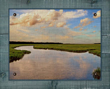 Load image into Gallery viewer, Marsh And Sky 1 - Board Mounted Canvas Print
