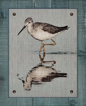 Load image into Gallery viewer, Dowitcher Shore Bird  - Board Mounted Canvas Print
